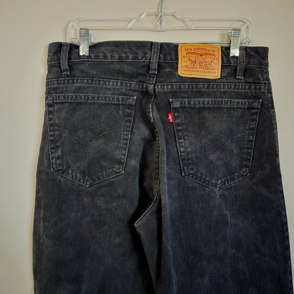 Levi's Men's Straight Jeans - Dark Gray